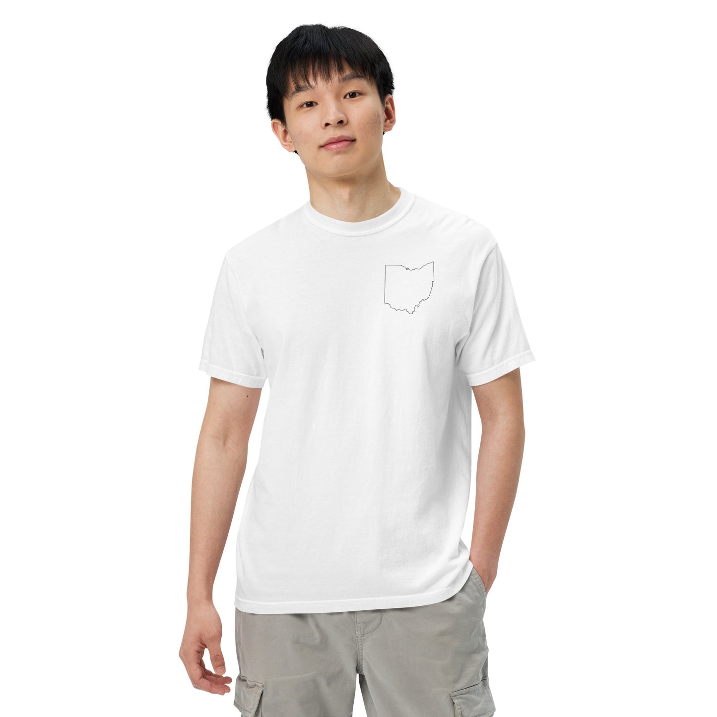 Men’s White Cincy Tee