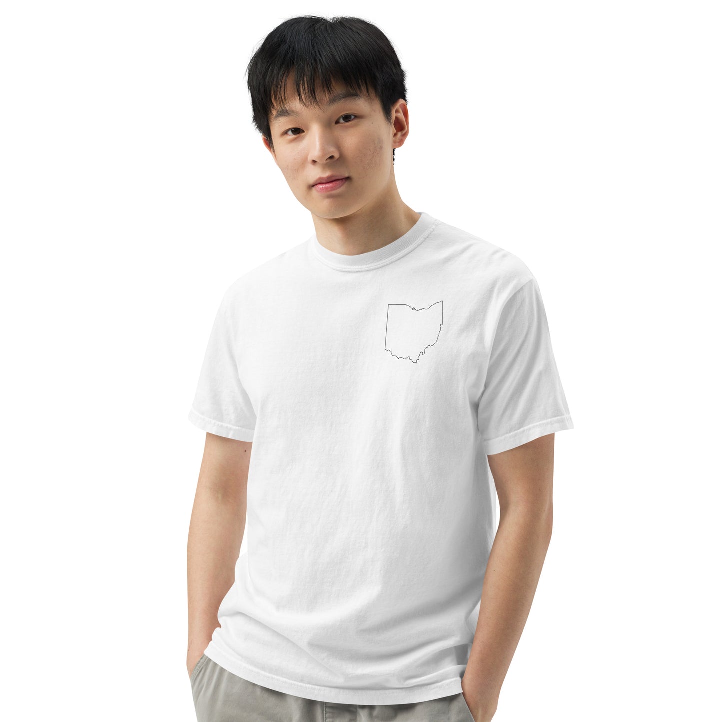 Men’s White Cincy Tee