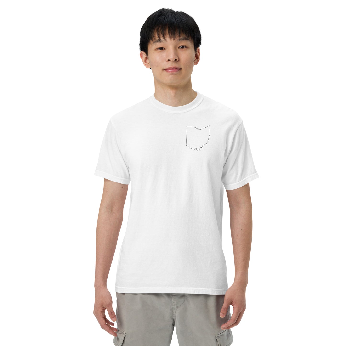 Men’s White Cincy Tee